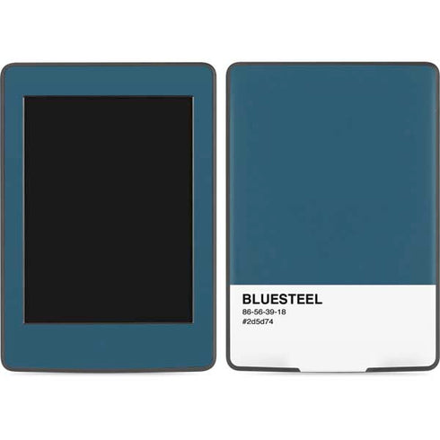 Bluesteel Color Palette Amazon Kindle Skin
